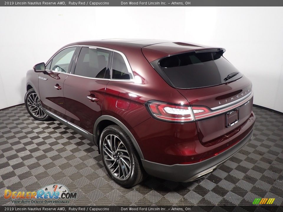 2019 Lincoln Nautilus Reserve AWD Ruby Red / Cappuccino Photo #14