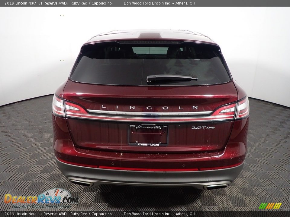 2019 Lincoln Nautilus Reserve AWD Ruby Red / Cappuccino Photo #15