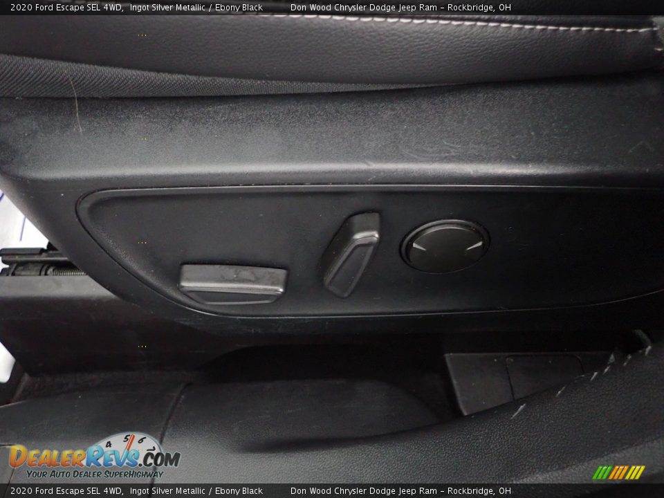 2020 Ford Escape SEL 4WD Ingot Silver Metallic / Ebony Black Photo #14