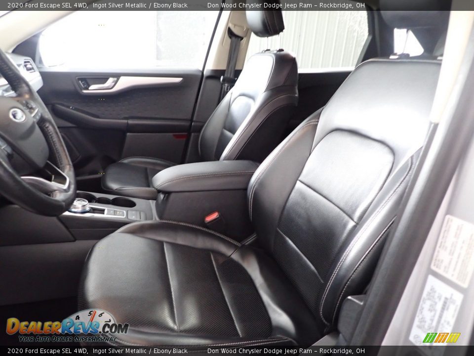 2020 Ford Escape SEL 4WD Ingot Silver Metallic / Ebony Black Photo #15