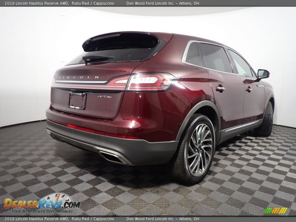 2019 Lincoln Nautilus Reserve AWD Ruby Red / Cappuccino Photo #19