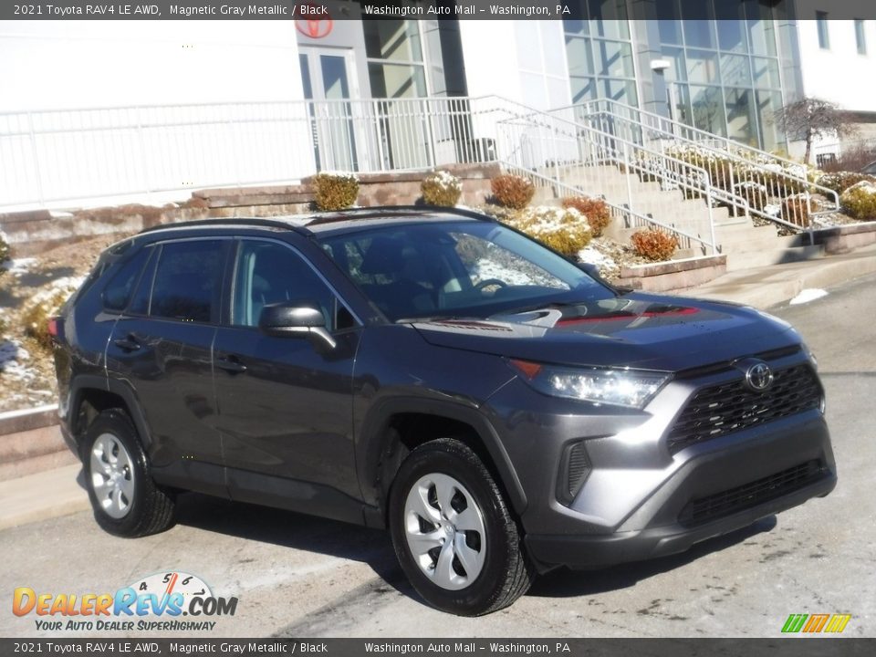 2021 Toyota RAV4 LE AWD Magnetic Gray Metallic / Black Photo #1