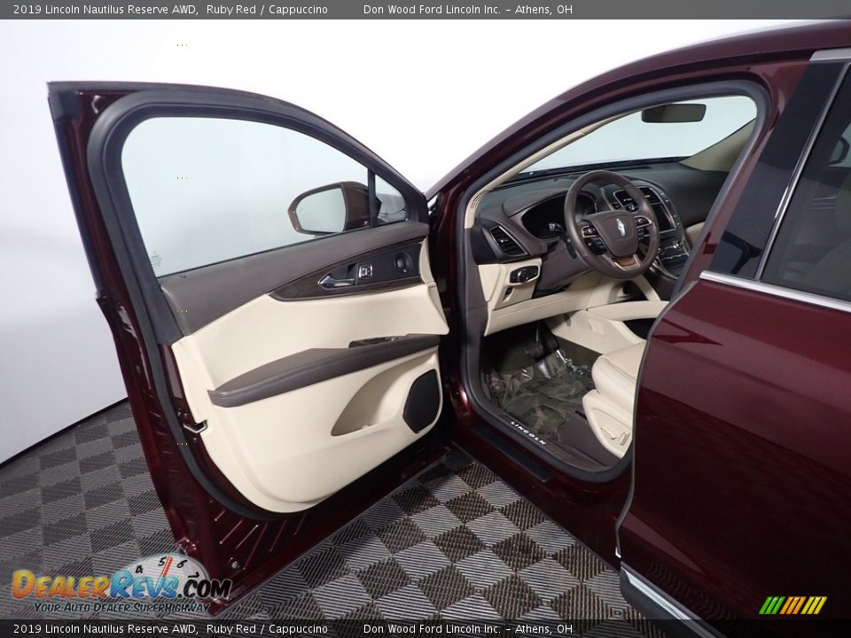 2019 Lincoln Nautilus Reserve AWD Ruby Red / Cappuccino Photo #22