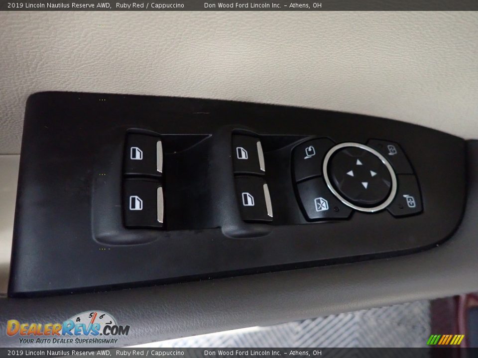 2019 Lincoln Nautilus Reserve AWD Ruby Red / Cappuccino Photo #23