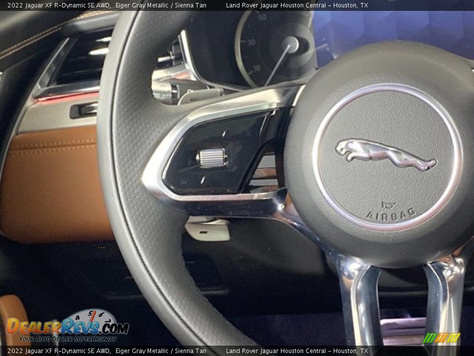 2022 Jaguar XF R-Dynamic SE AWD Steering Wheel Photo #18