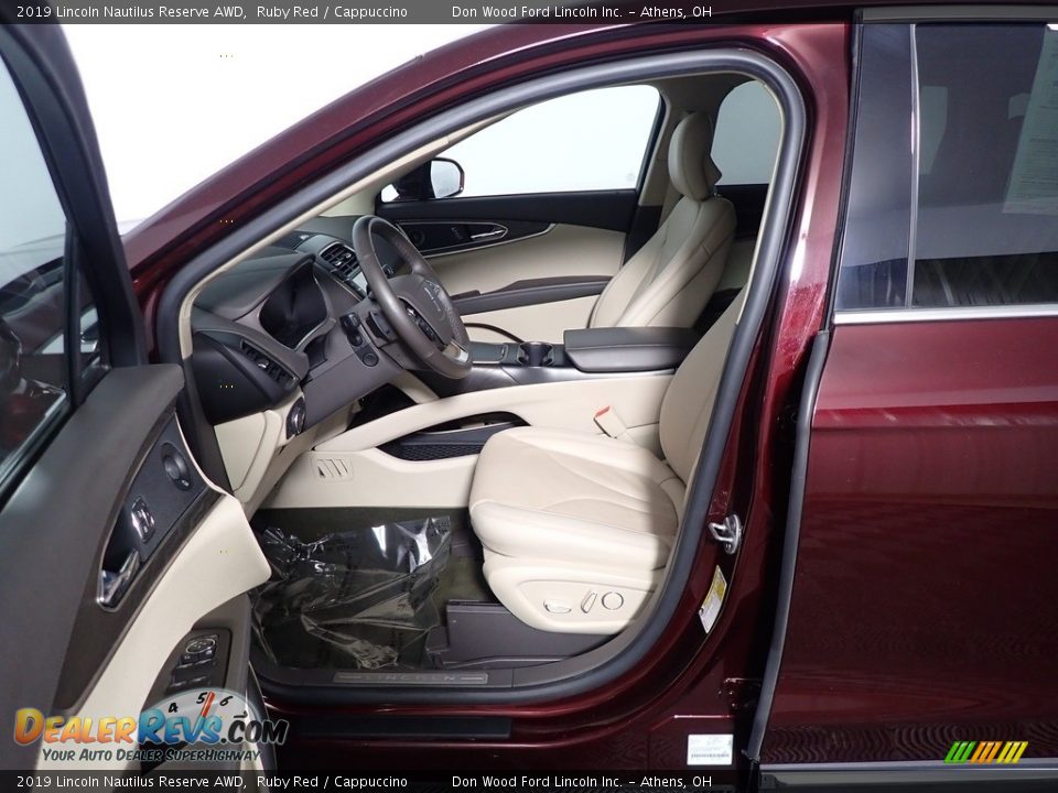 2019 Lincoln Nautilus Reserve AWD Ruby Red / Cappuccino Photo #24