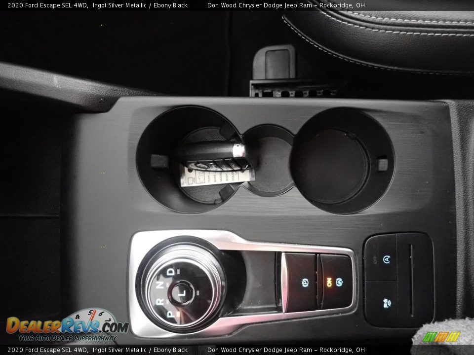 2020 Ford Escape SEL 4WD Ingot Silver Metallic / Ebony Black Photo #22