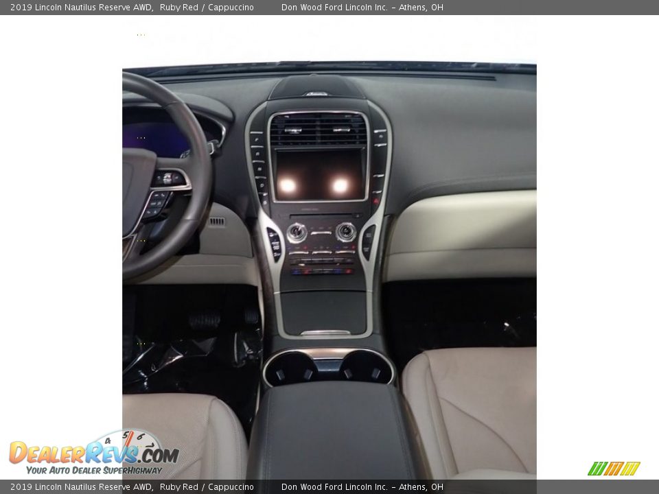 2019 Lincoln Nautilus Reserve AWD Ruby Red / Cappuccino Photo #27