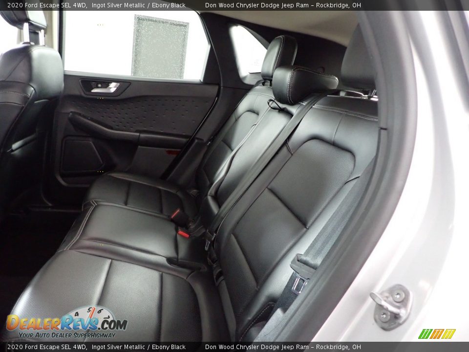 2020 Ford Escape SEL 4WD Ingot Silver Metallic / Ebony Black Photo #25