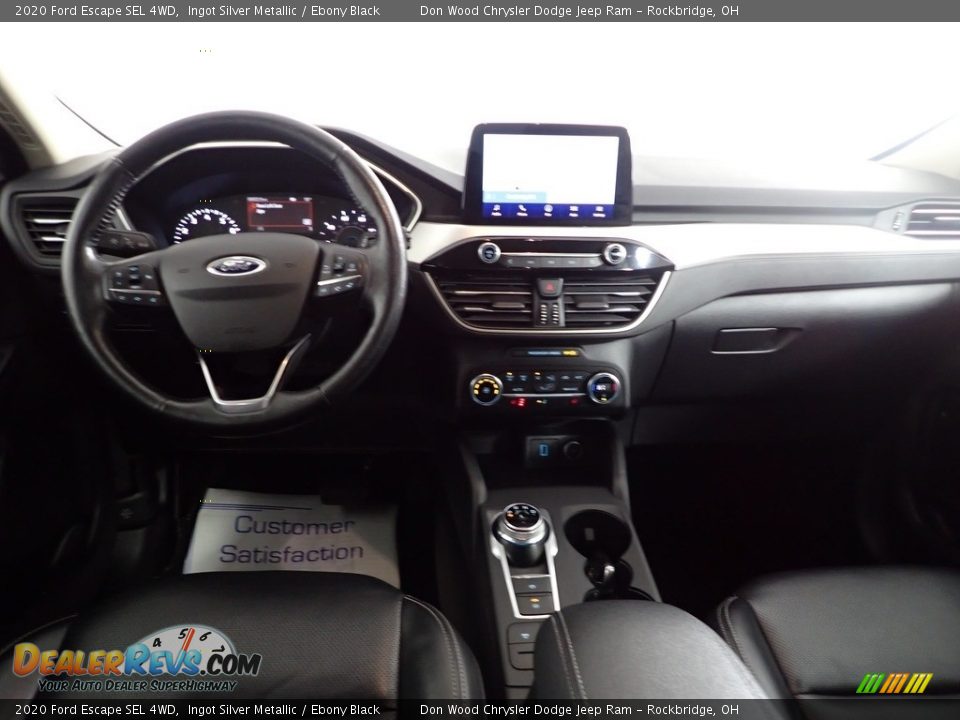 2020 Ford Escape SEL 4WD Ingot Silver Metallic / Ebony Black Photo #26