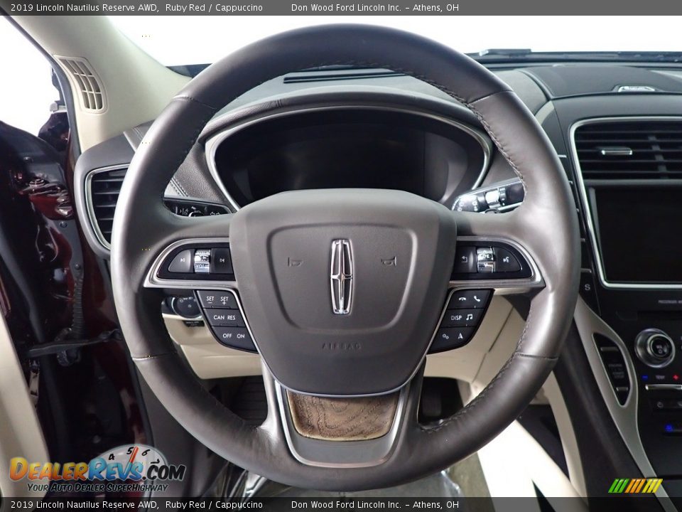 2019 Lincoln Nautilus Reserve AWD Ruby Red / Cappuccino Photo #29