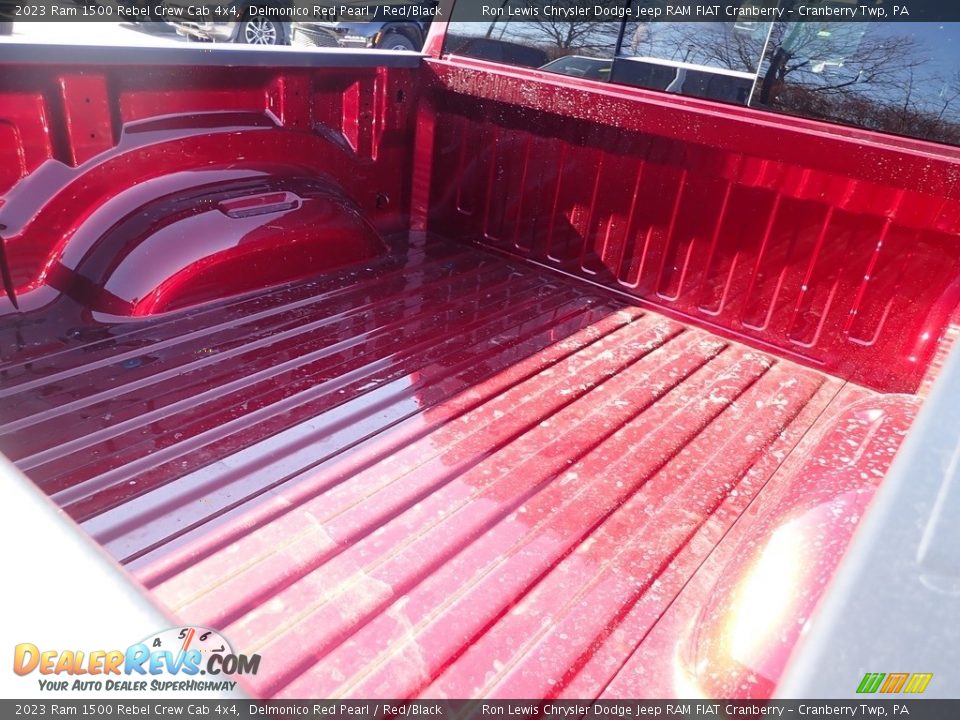 2023 Ram 1500 Rebel Crew Cab 4x4 Delmonico Red Pearl / Red/Black Photo #12