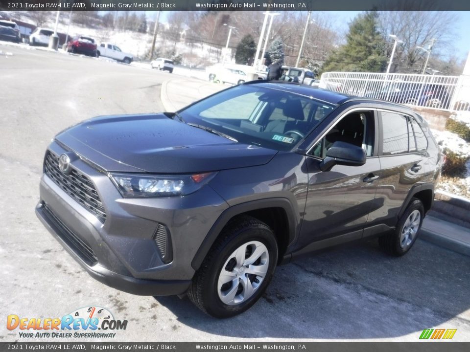 2021 Toyota RAV4 LE AWD Magnetic Gray Metallic / Black Photo #10