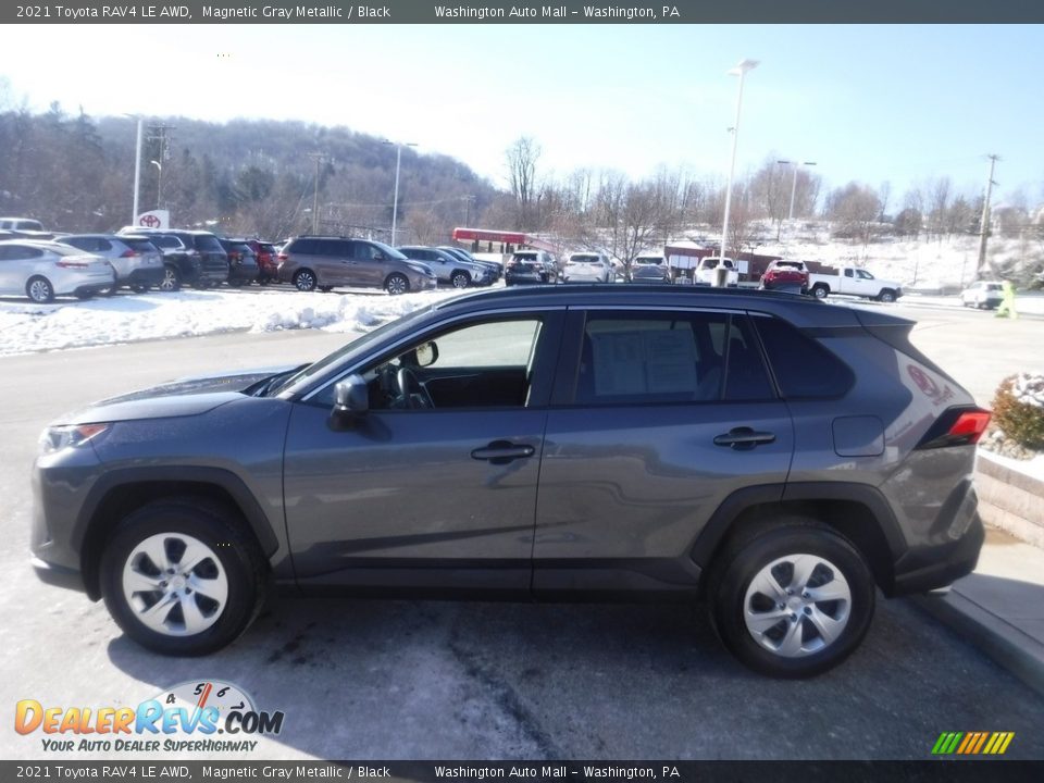 2021 Toyota RAV4 LE AWD Magnetic Gray Metallic / Black Photo #11