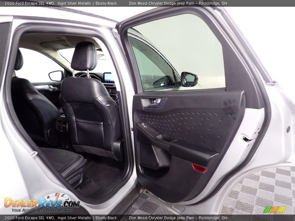 2020 Ford Escape SEL 4WD Ingot Silver Metallic / Ebony Black Photo #29