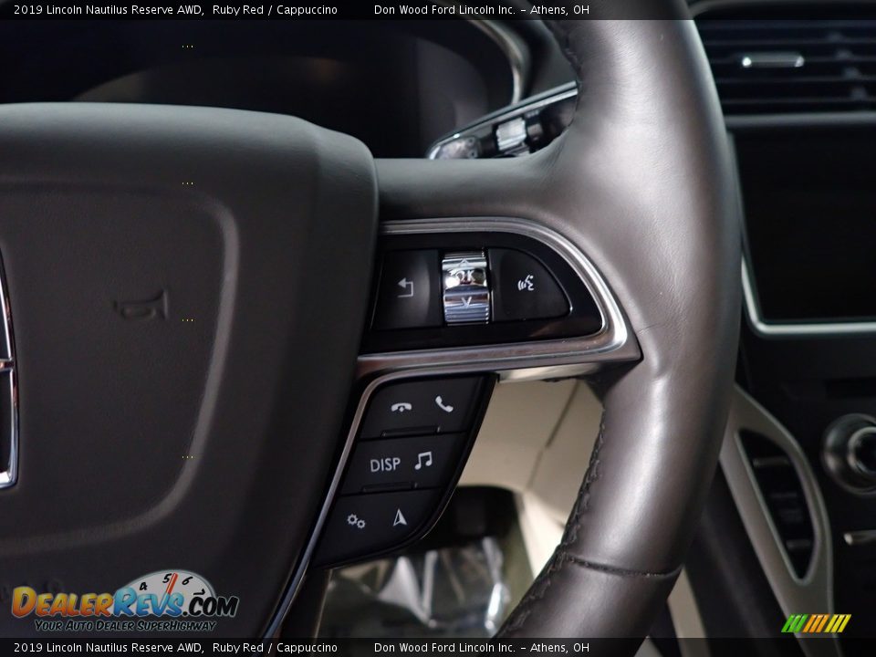 2019 Lincoln Nautilus Reserve AWD Ruby Red / Cappuccino Photo #32