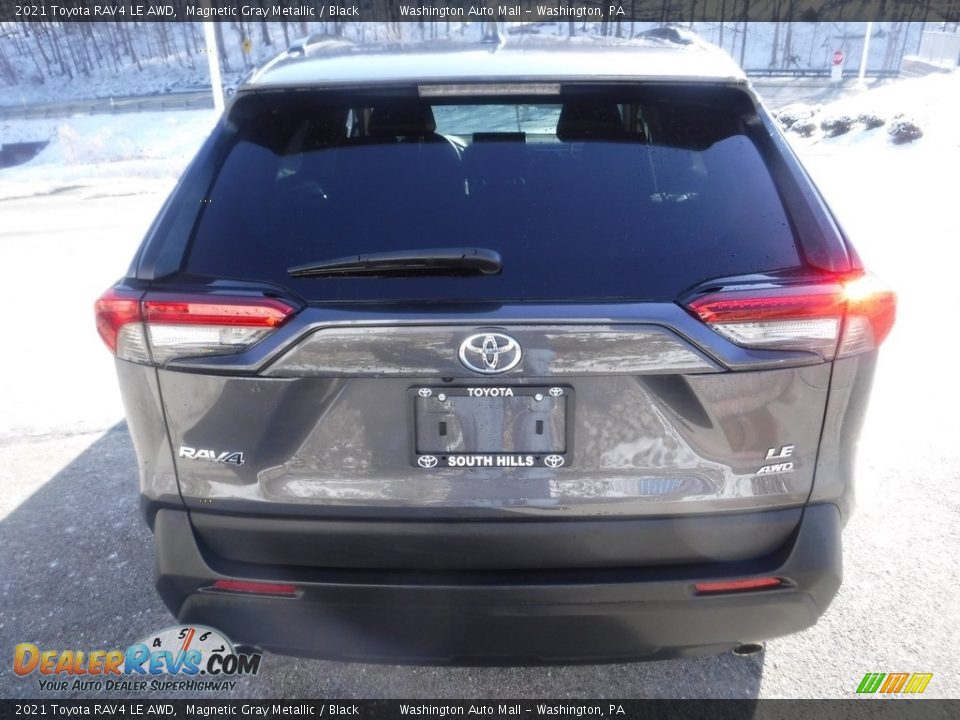 2021 Toyota RAV4 LE AWD Magnetic Gray Metallic / Black Photo #12