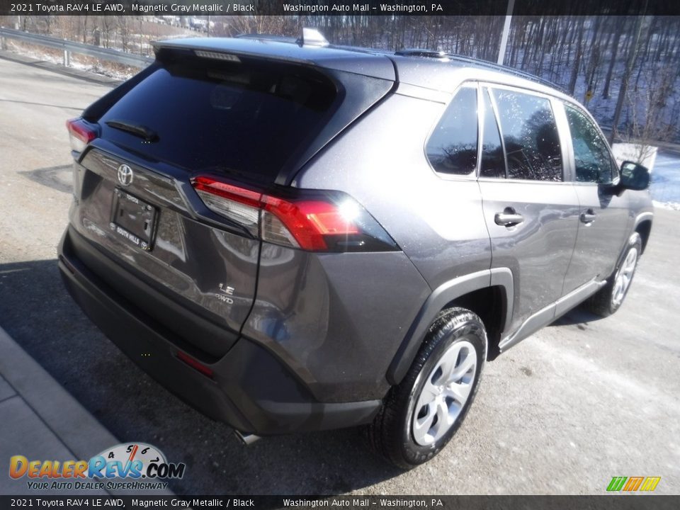 2021 Toyota RAV4 LE AWD Magnetic Gray Metallic / Black Photo #13