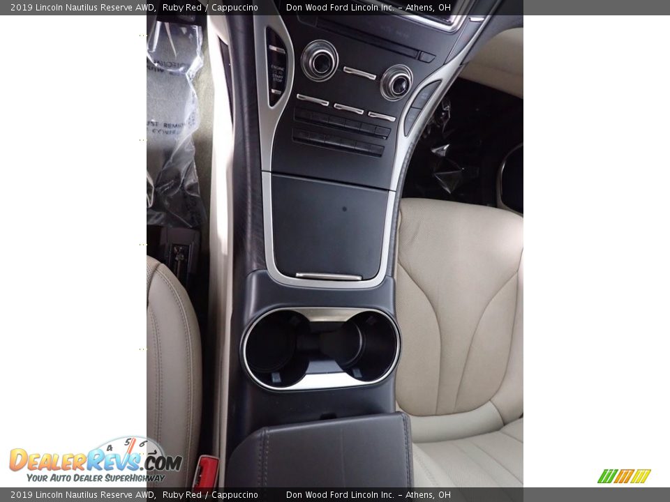 2019 Lincoln Nautilus Reserve AWD Ruby Red / Cappuccino Photo #34