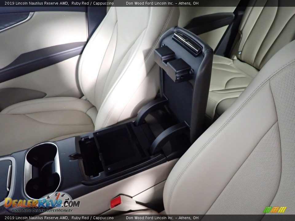 2019 Lincoln Nautilus Reserve AWD Ruby Red / Cappuccino Photo #35