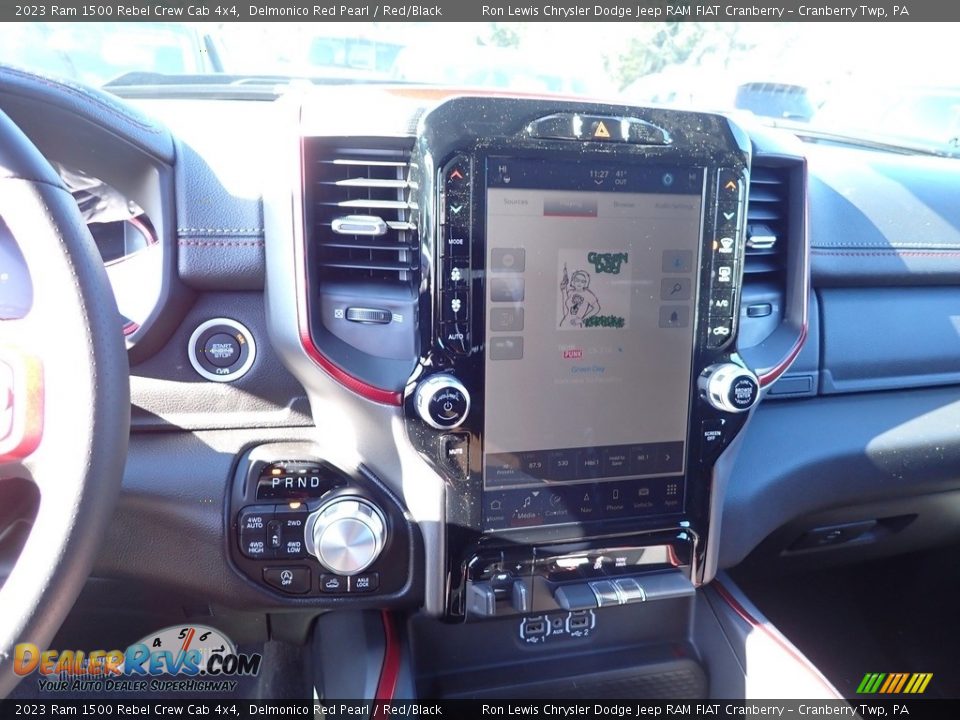 2023 Ram 1500 Rebel Crew Cab 4x4 Delmonico Red Pearl / Red/Black Photo #19