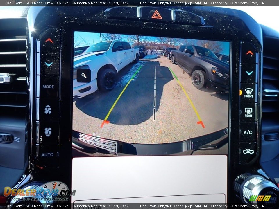 2023 Ram 1500 Rebel Crew Cab 4x4 Delmonico Red Pearl / Red/Black Photo #24