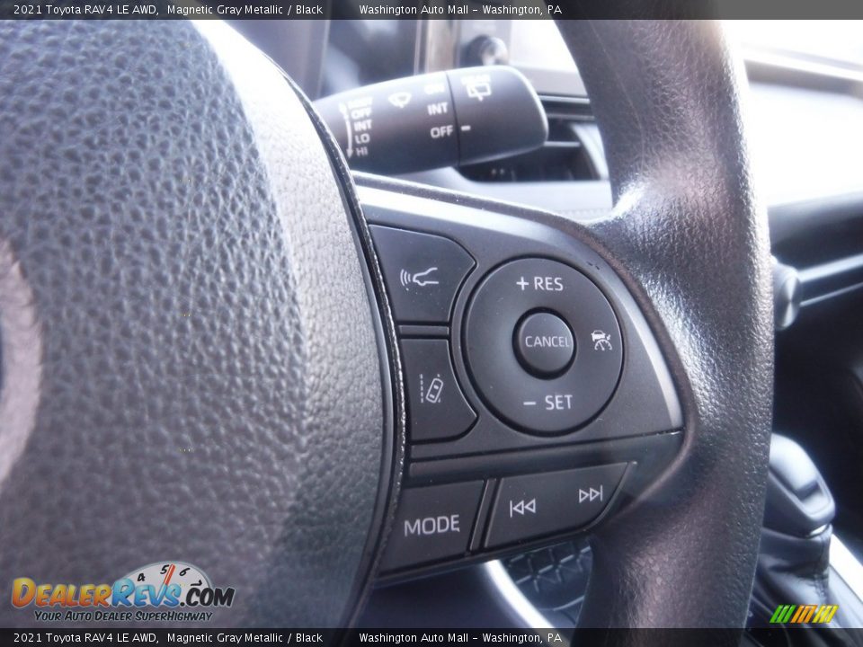 2021 Toyota RAV4 LE AWD Magnetic Gray Metallic / Black Photo #23