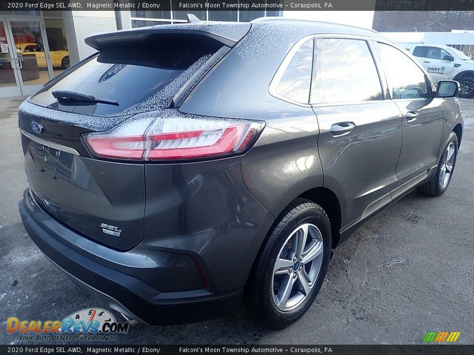 2020 Ford Edge SEL AWD Magnetic Metallic / Ebony Photo #2