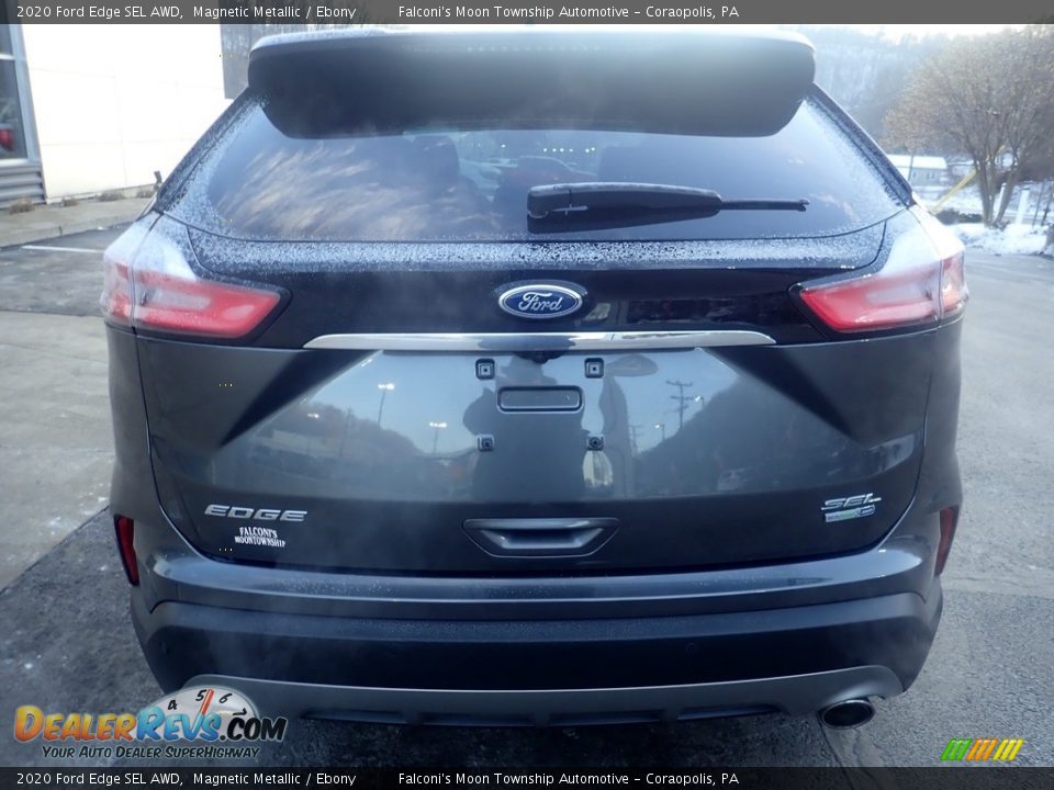 2020 Ford Edge SEL AWD Magnetic Metallic / Ebony Photo #3