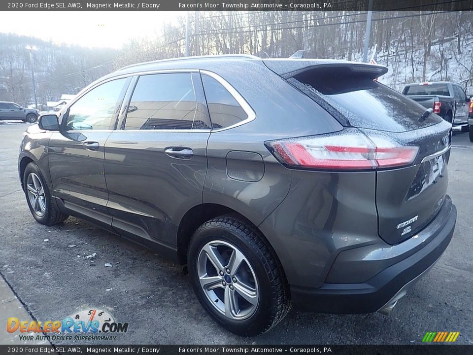 2020 Ford Edge SEL AWD Magnetic Metallic / Ebony Photo #5