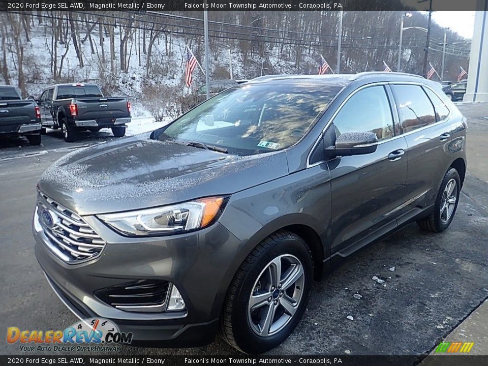 2020 Ford Edge SEL AWD Magnetic Metallic / Ebony Photo #7