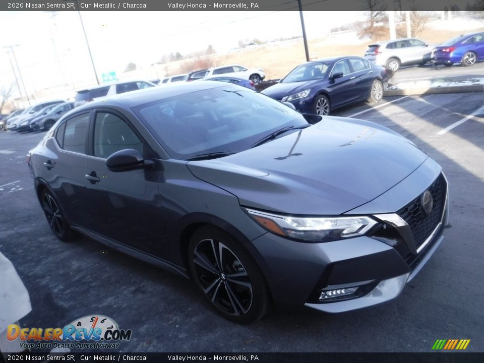 2020 Nissan Sentra SR Gun Metallic / Charcoal Photo #5