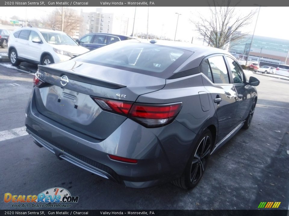 2020 Nissan Sentra SR Gun Metallic / Charcoal Photo #6