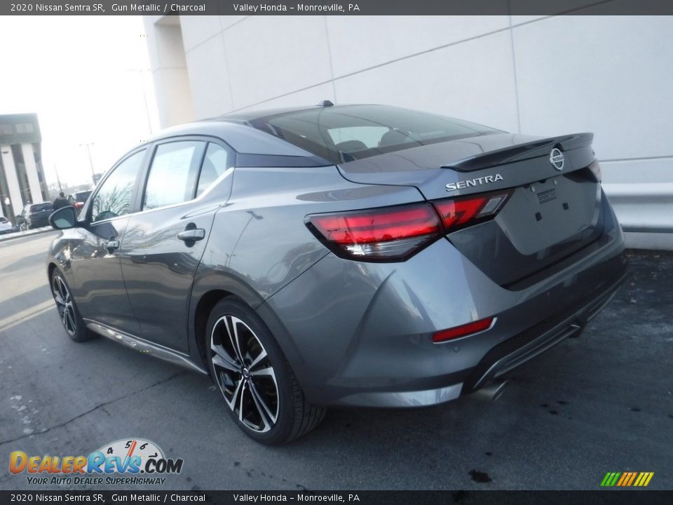 2020 Nissan Sentra SR Gun Metallic / Charcoal Photo #9