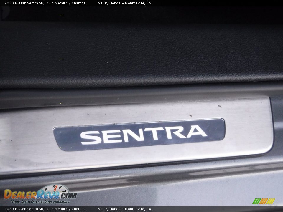 2020 Nissan Sentra SR Gun Metallic / Charcoal Photo #13