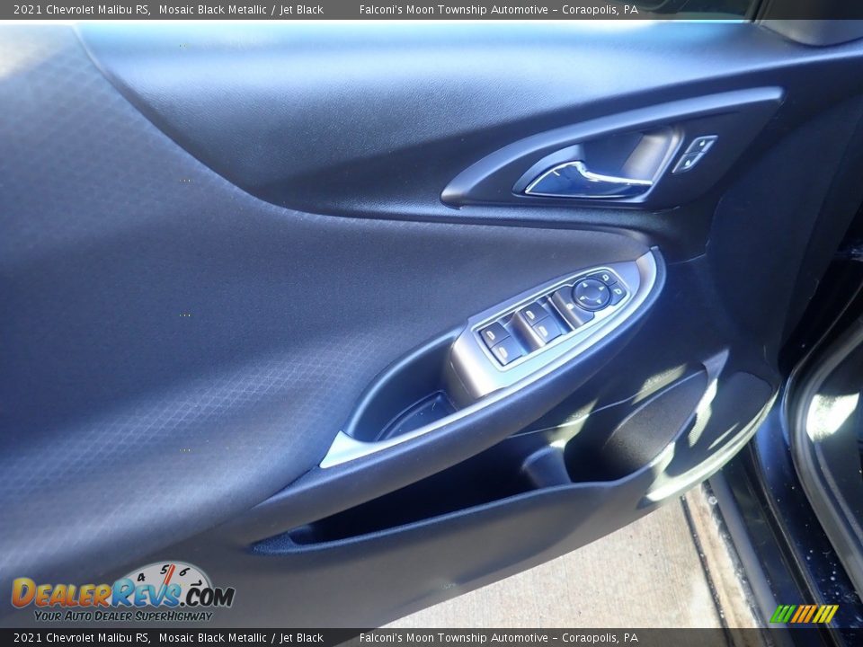 2021 Chevrolet Malibu RS Mosaic Black Metallic / Jet Black Photo #21