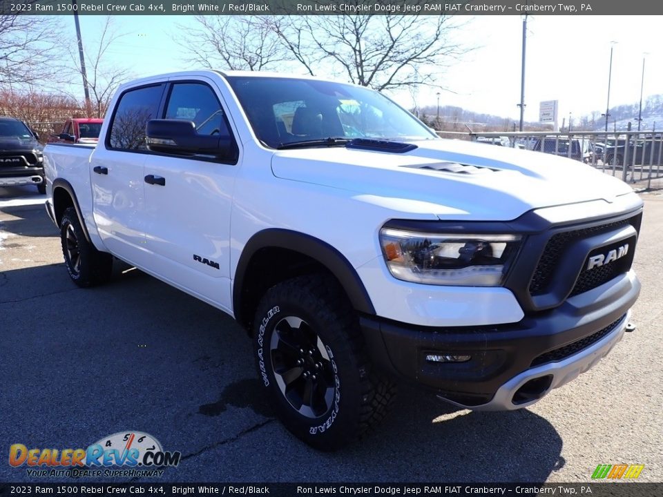 Front 3/4 View of 2023 Ram 1500 Rebel Crew Cab 4x4 Photo #7