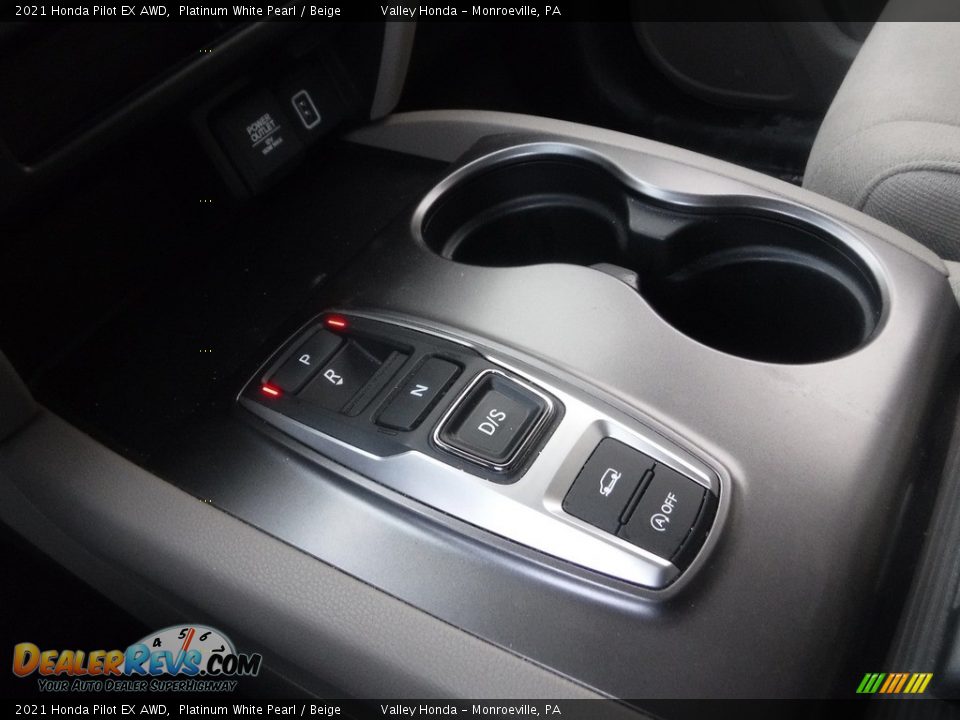 2021 Honda Pilot EX AWD Shifter Photo #15