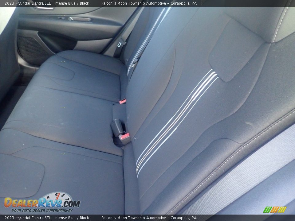 2023 Hyundai Elantra SEL Intense Blue / Black Photo #12