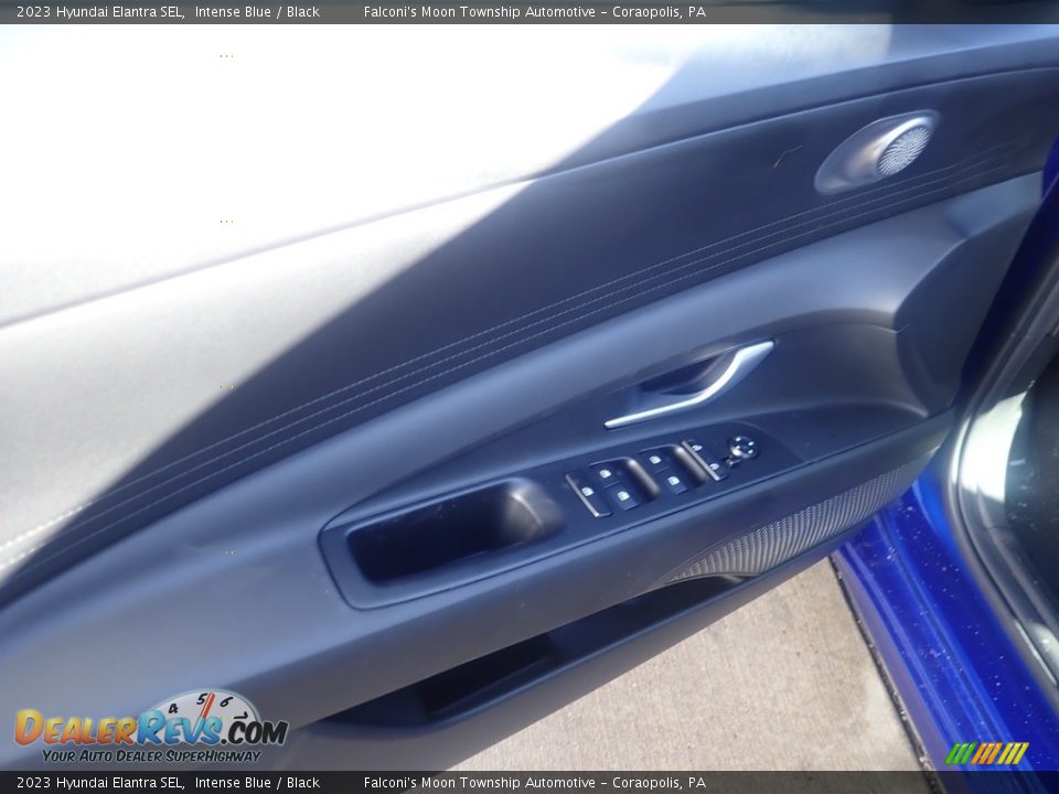 2023 Hyundai Elantra SEL Intense Blue / Black Photo #14