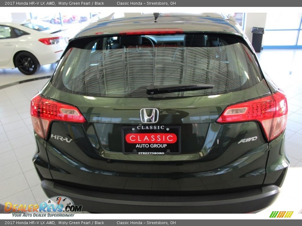 2017 Honda HR-V LX AWD Misty Green Pearl / Black Photo #9