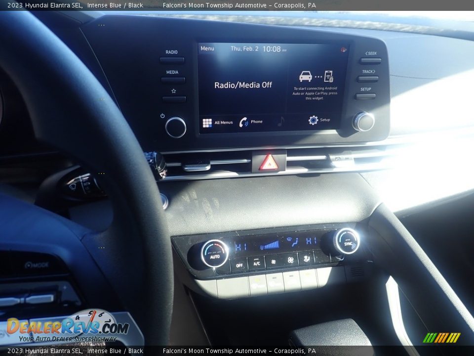 2023 Hyundai Elantra SEL Intense Blue / Black Photo #17