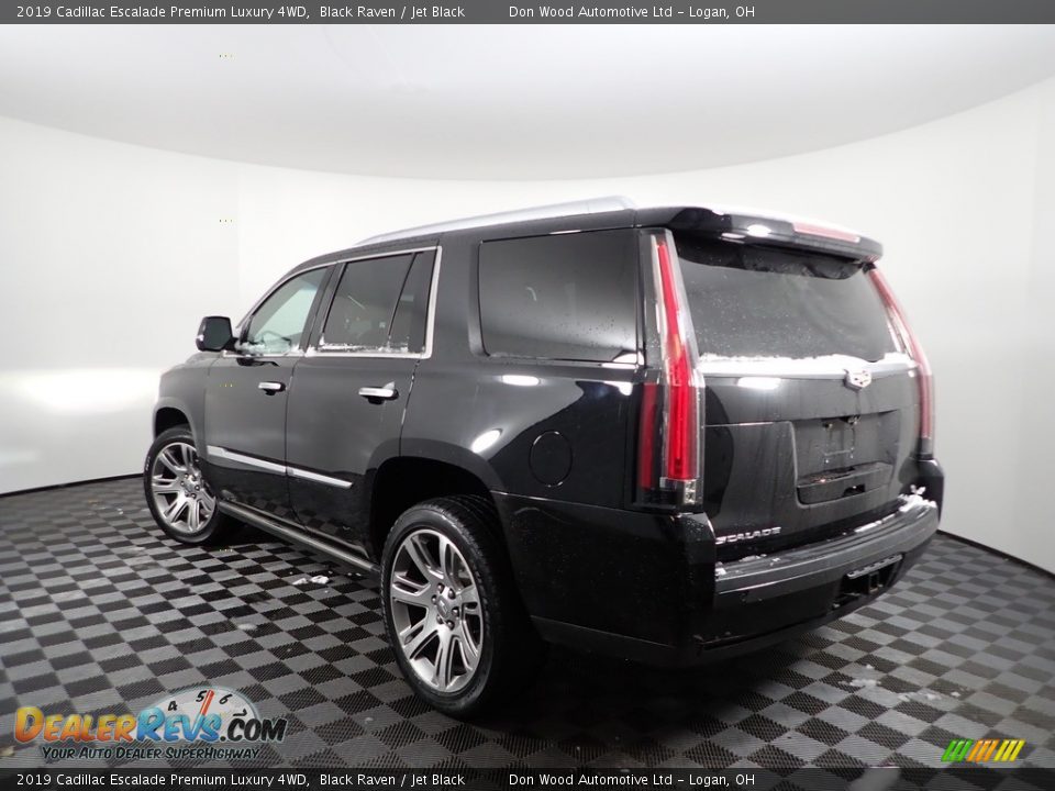 2019 Cadillac Escalade Premium Luxury 4WD Black Raven / Jet Black Photo #10