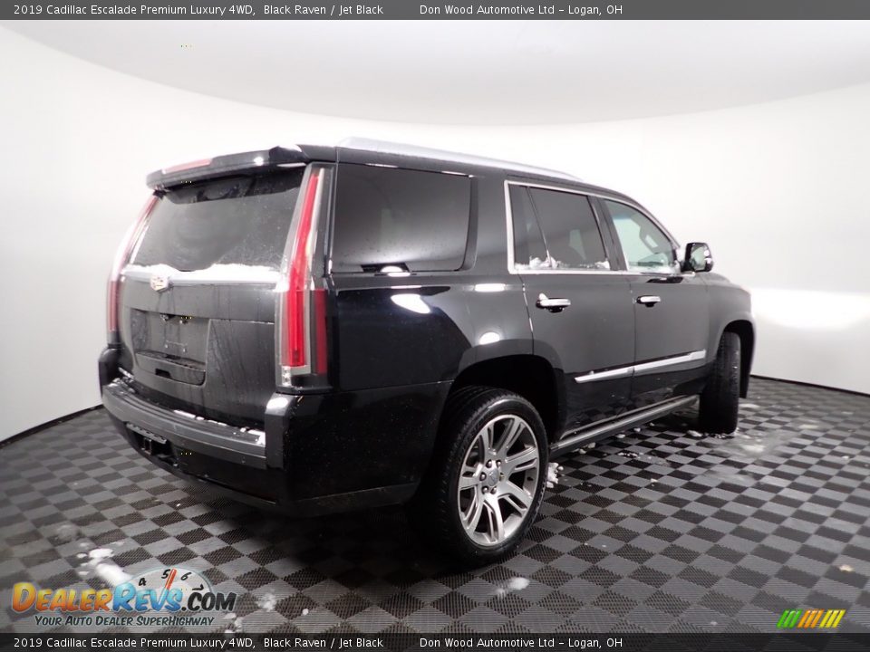 2019 Cadillac Escalade Premium Luxury 4WD Black Raven / Jet Black Photo #14