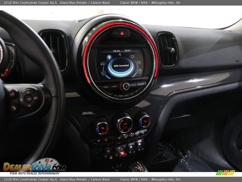 2018 Mini Countryman Cooper ALL4 Island Blue Metallic / Carbon Black Photo #9