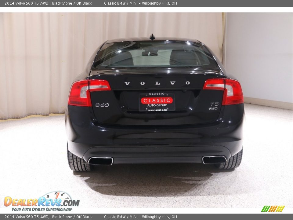 2014 Volvo S60 T5 AWD Black Stone / Off Black Photo #22