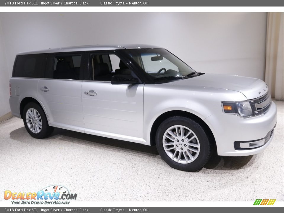 Ingot Silver 2018 Ford Flex SEL Photo #1