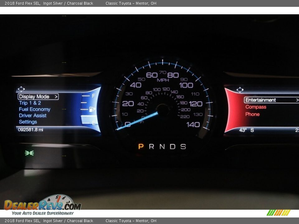 2018 Ford Flex SEL Gauges Photo #8