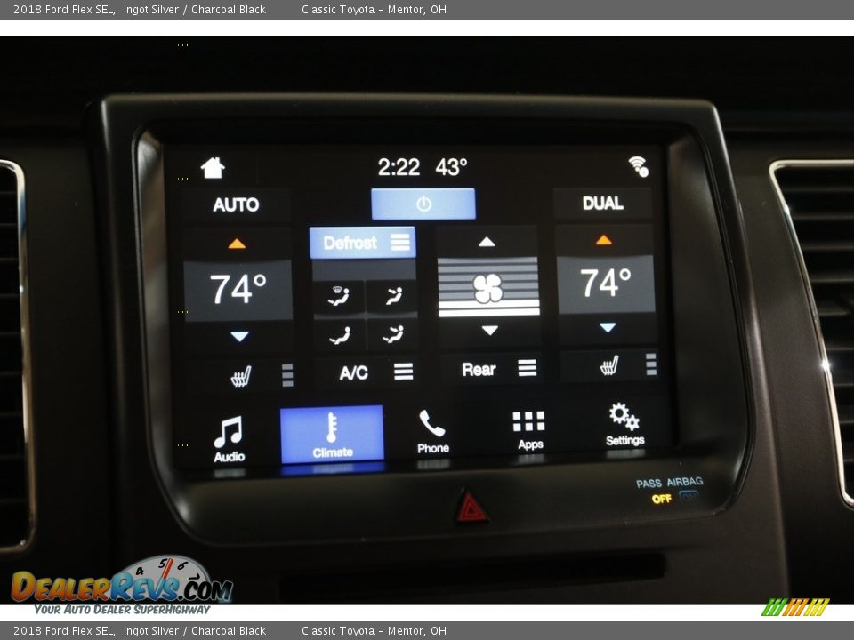 Controls of 2018 Ford Flex SEL Photo #11