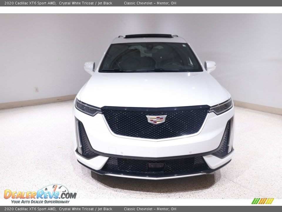 2020 Cadillac XT6 Sport AWD Crystal White Tricoat / Jet Black Photo #2